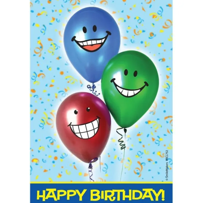Birthday Balloons Recall Cards