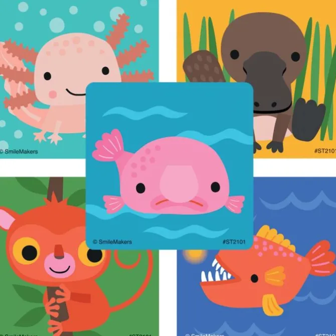 Bizarre Animal Stickers