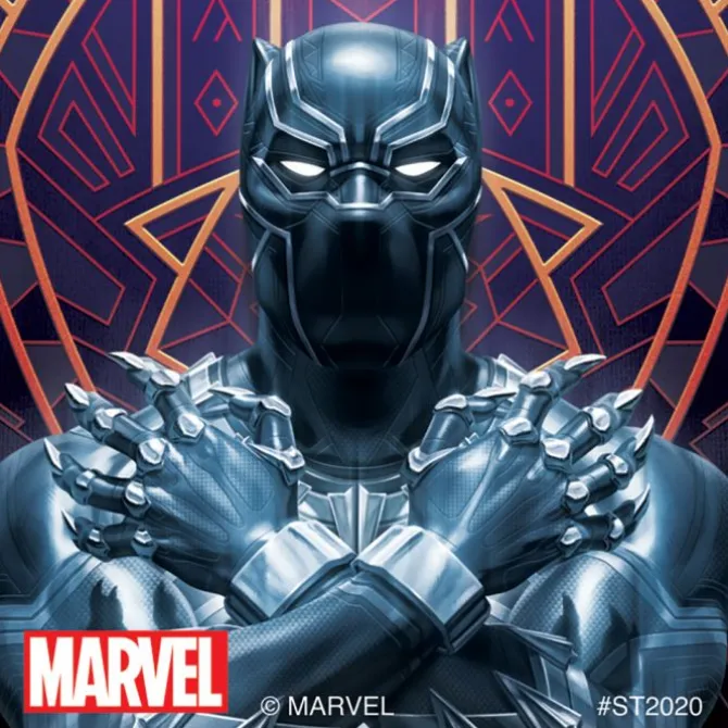 Black Panther Classic Stickers