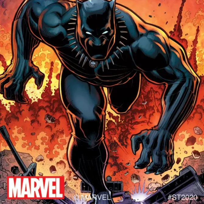 Black Panther Classic Stickers