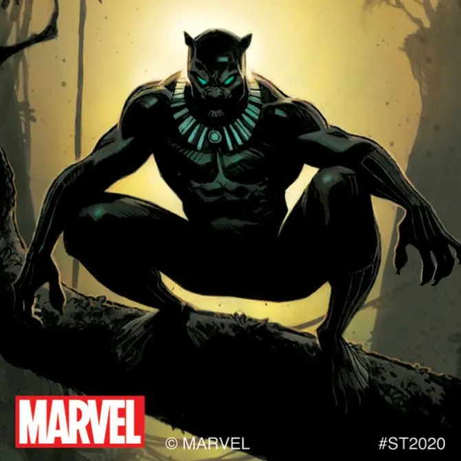 Black Panther Classic Stickers