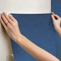 Blue Aura Ombre Peel & Stick Wallpaper Mural