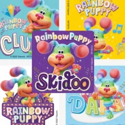 Blue's Clues & You Rainbow Puppy Stickers