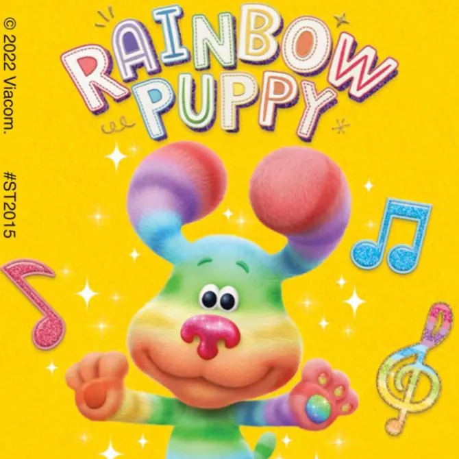 Blue's Clues & You Rainbow Puppy Stickers