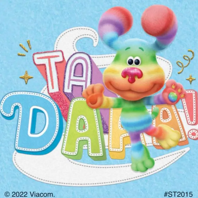 Blue's Clues & You Rainbow Puppy Stickers