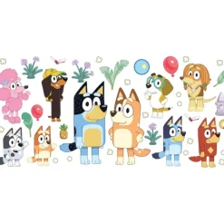 Bluey Assorted Peel & Stick Wall Decals