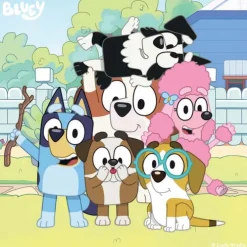 Bluey & Friends Stickers
