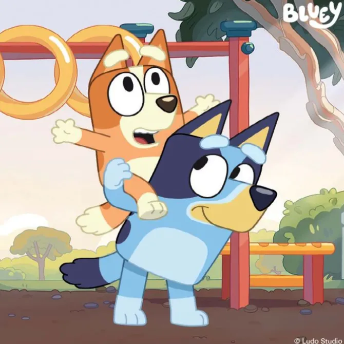 Bluey & Friends Stickers