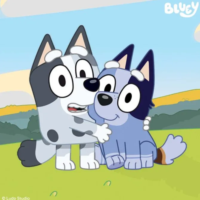 Bluey & Friends Stickers