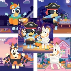 Bluey Halloween Stickers