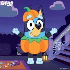 Bluey Halloween Stickers