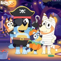 Bluey Halloween Stickers