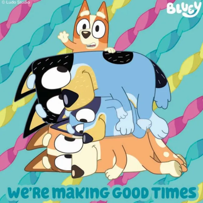 Bluey Sayings Stickers