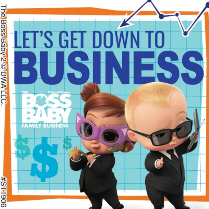 Boss Baby: Family Business Stickers