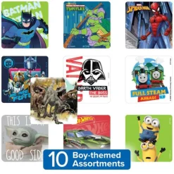 Boy Sticker Sampler