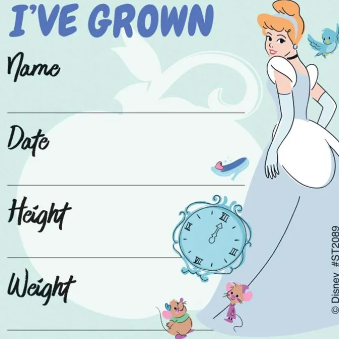 Brave Princess I've Grown Stickers