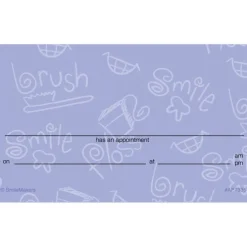 Brush, Floss, Smile Appointment Cards