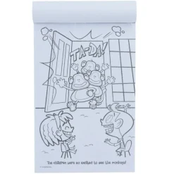 Brush, Floss, Smile Monkeys Coloring Books