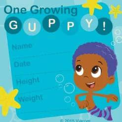 Bubble Guppies I've Grown Stickers