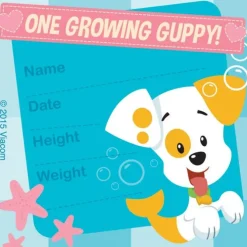 Bubble Guppies I've Grown Stickers