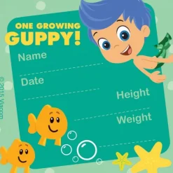 Bubble Guppies I've Grown Stickers