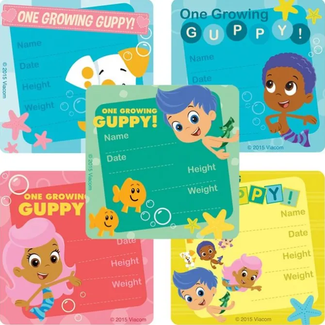 Bubble Guppies I've Grown Stickers