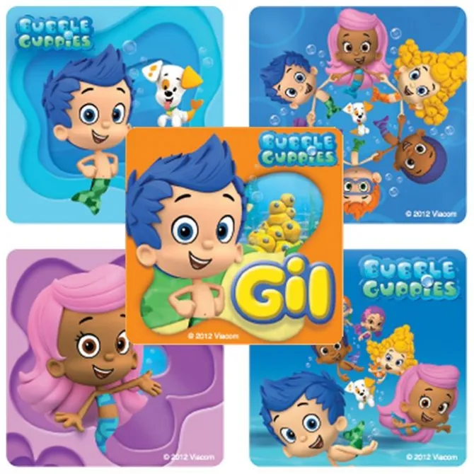 Bubble Guppies Stickers