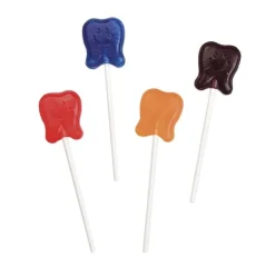 Bulk SmileMakers Sugar Free Happy Tooth Lollipops