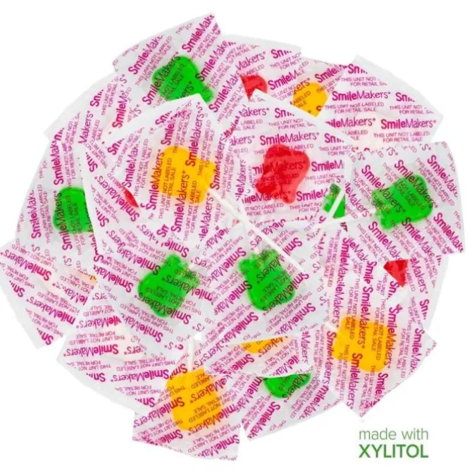 Bulk SmileMakers Xylitol Happy Tooth Lollipops