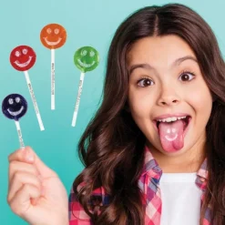 Bulk Smile Tongue Tattoo Lollipops