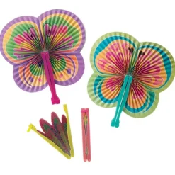 Butterfly Shaped Folding Fans