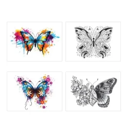 Butterfly Temporary Tattoos