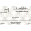 Camo Teeth Appointment Cards