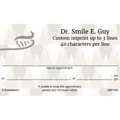 Camo Teeth Appointment Cards