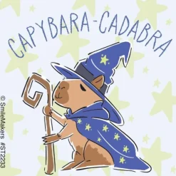 Capybara Puns Stickers