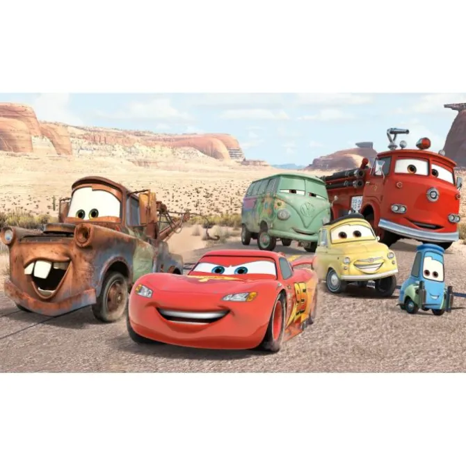 Cars Desert XL Chair Rail Wall Mural