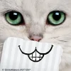 Cat Smiles Stickers