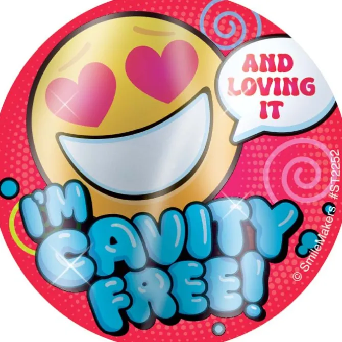 Cavity Free Foil Stickers