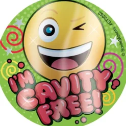 Cavity Free Foil Stickers