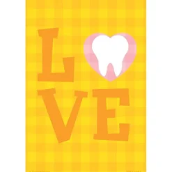 Checkered Love Tooth Recall Cards