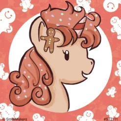 Chibi Holiday Unicorn Stickers