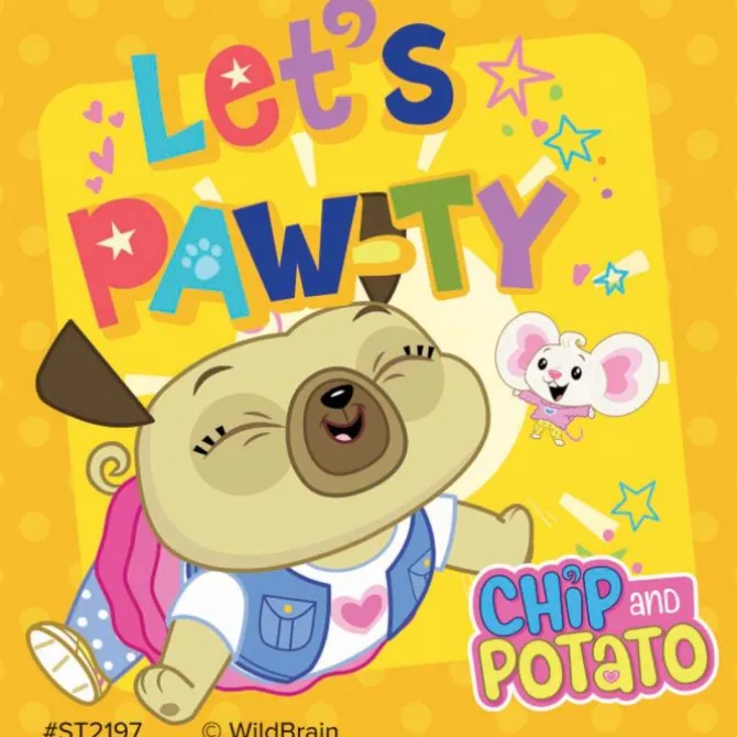 Chip and Potato Stickers