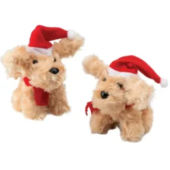 Christmas Plush Labradoodles