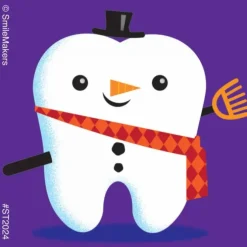 Christmas Tooth Stickers