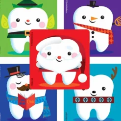 Christmas Tooth Stickers