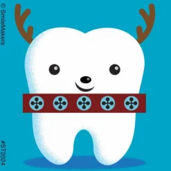 Christmas Tooth Stickers
