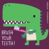 Clean Teeth Animals Stickers