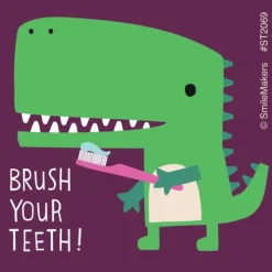 Clean Teeth Animals Stickers