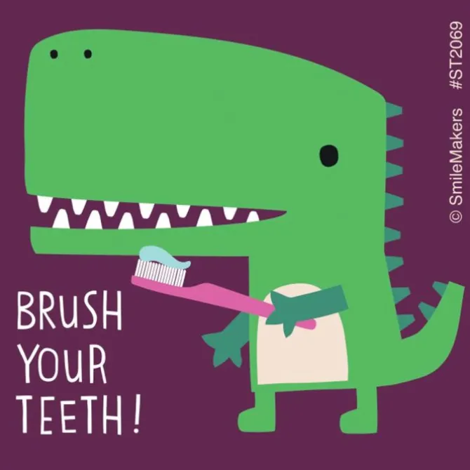 Clean Teeth Animals Stickers