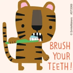 Clean Teeth Animals Stickers